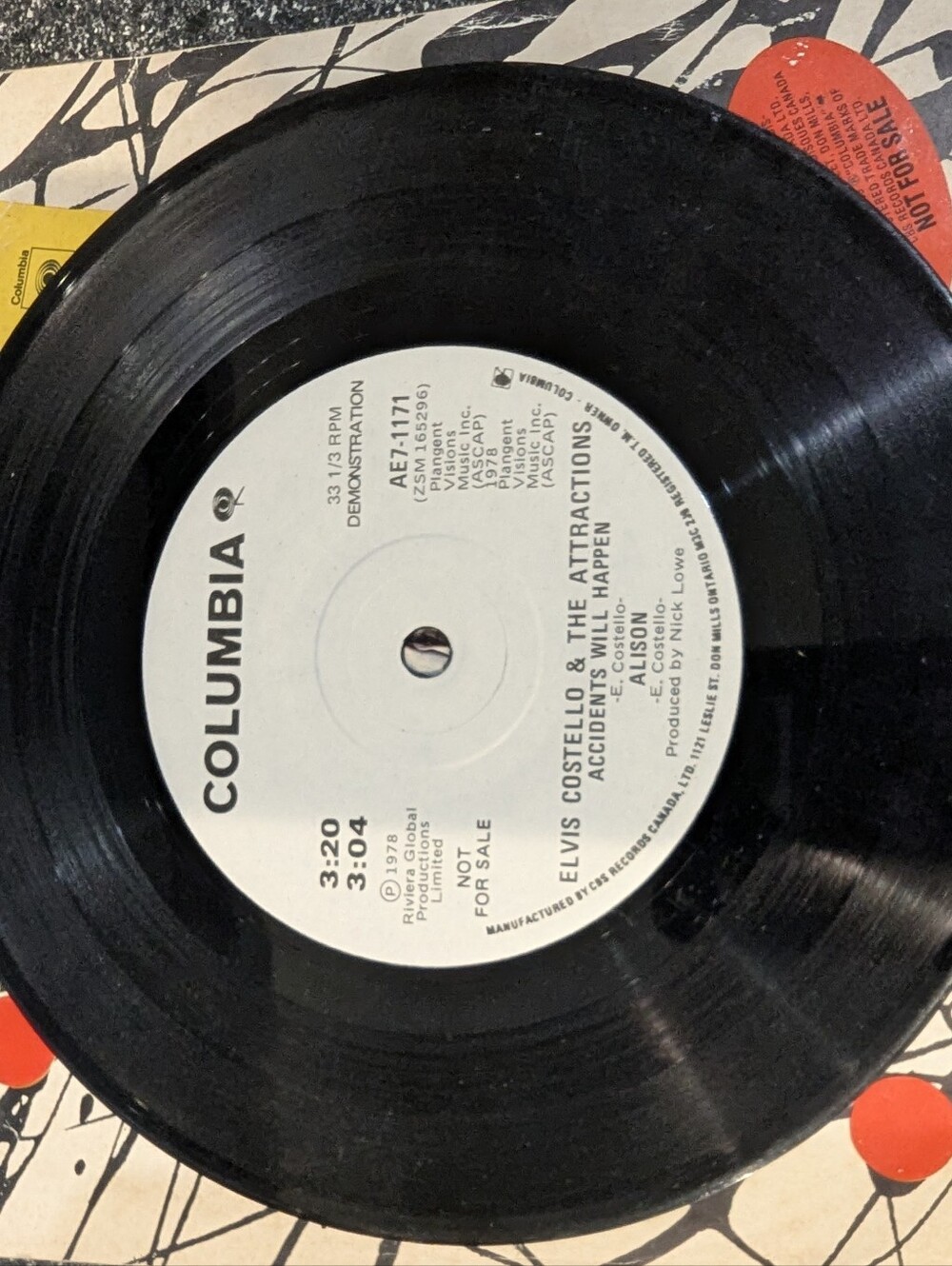 45 RPM Received To At A Concert - Picture 3 of 4